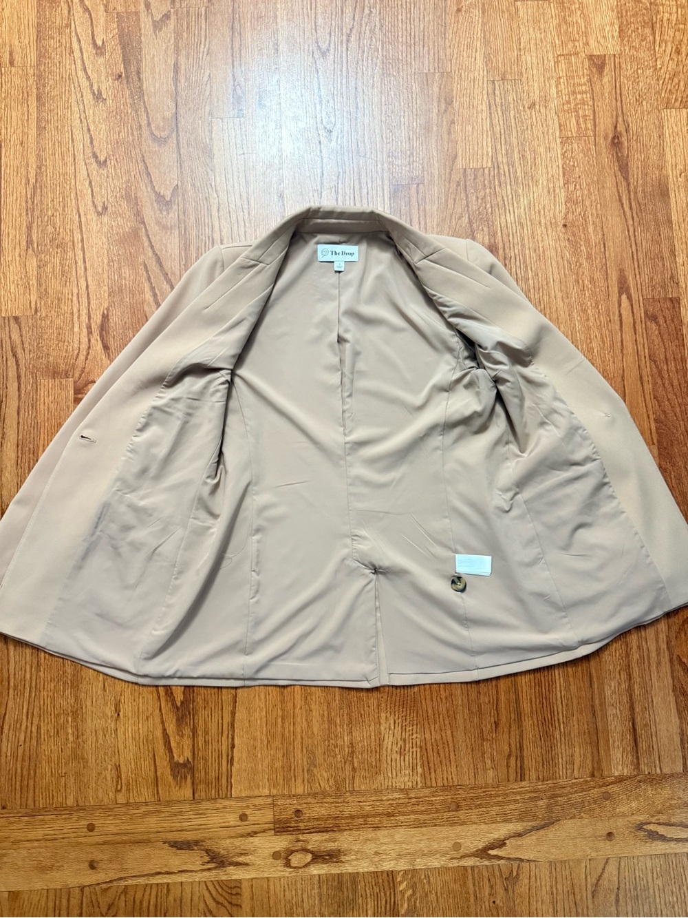 The Drop Blake Long Blazer in Praline size S - Picture 13 of 16